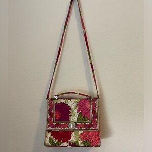 Vera Bradley Hello Dahlia Floral Crossbody Bag